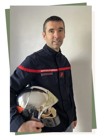 Matthieu Port pompier Petit-mars