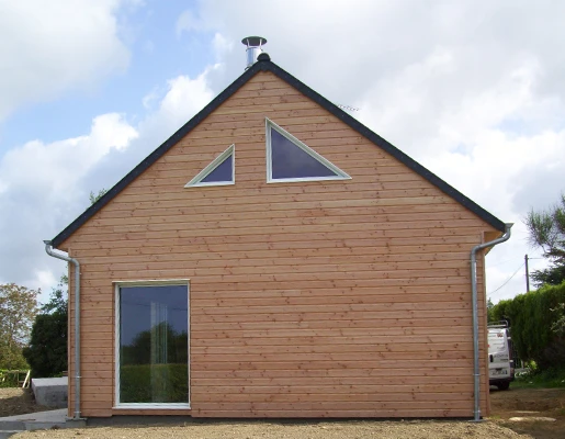 Bardage bois extérieur maison